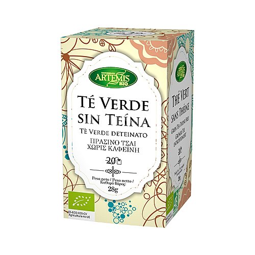 Artemis BIO Té verde sin teína ecológico artemis BIO