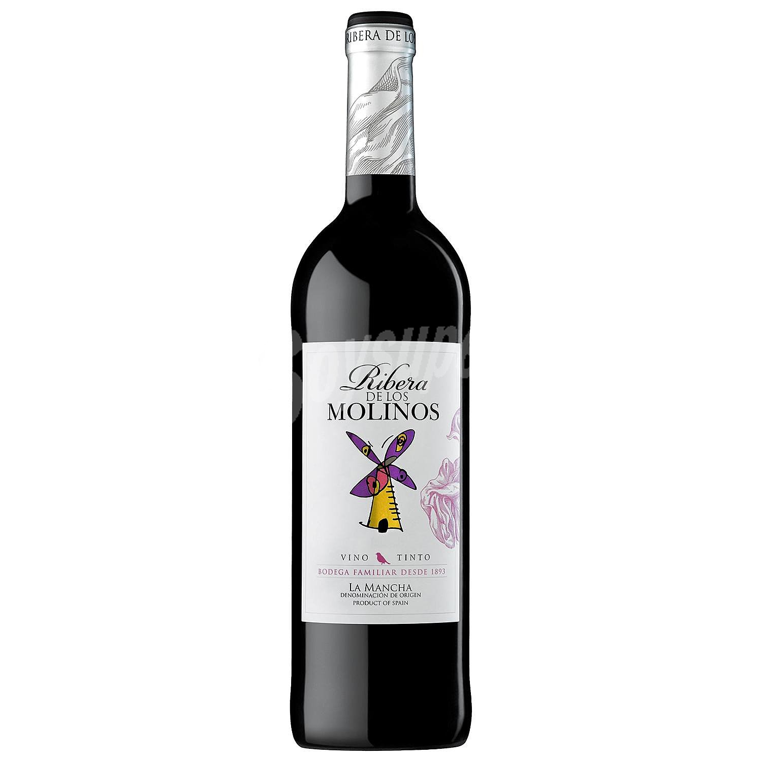 Vino tinto con denominación de origen La Mancha