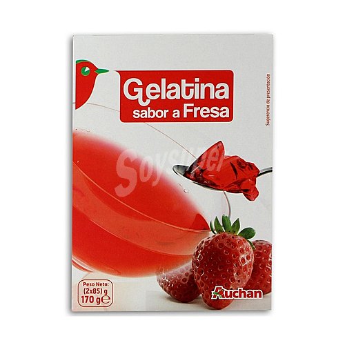 Producto alcampo Gelatina sabor a fresa