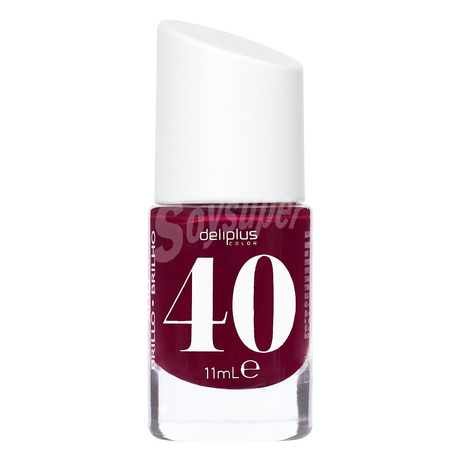 Laca uñas Nº 40 mora natural (alto brillo)