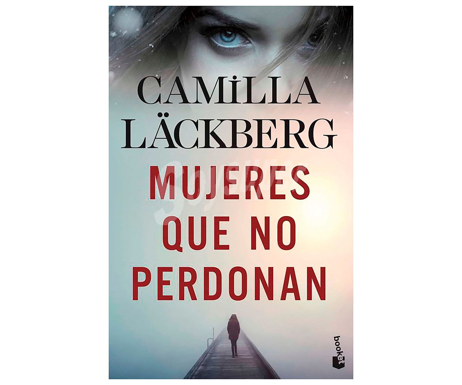 Mujeres que no perdonan, camilla läckberg, libro de bolsillo. Género: novela negra. Editorial Booket.