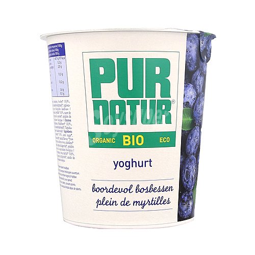 PUR natur Yogur con arandanos ecológico purnatur