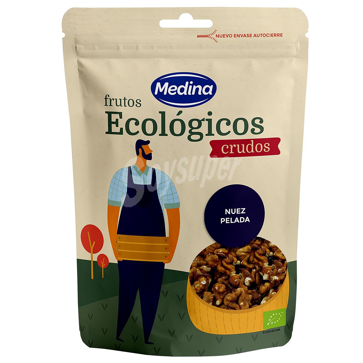 Nueces peladas ecológicas doypack