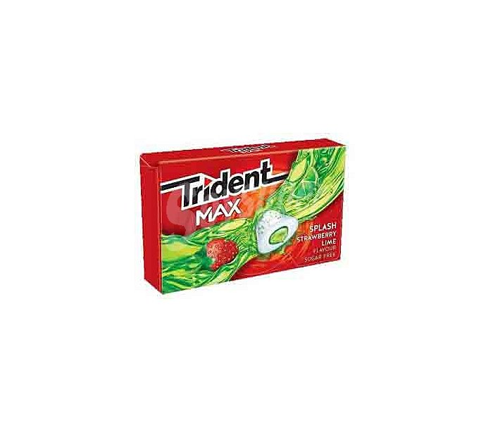 Chicles sabor fresa y lima Trident