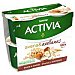 Danone de fibra-avena y avellanas activia, pack 4x120 G