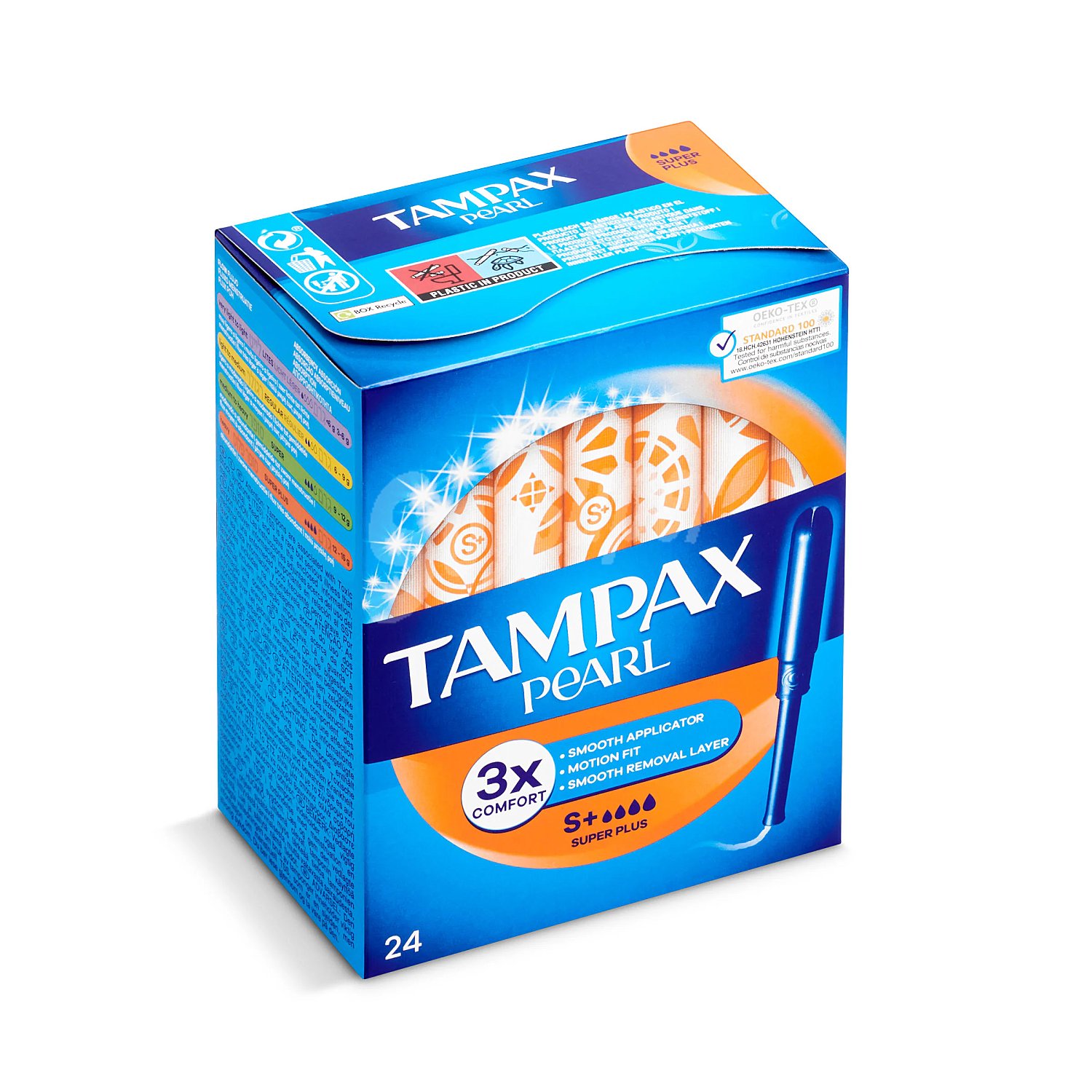 Tampones Pearl super plus Tampax