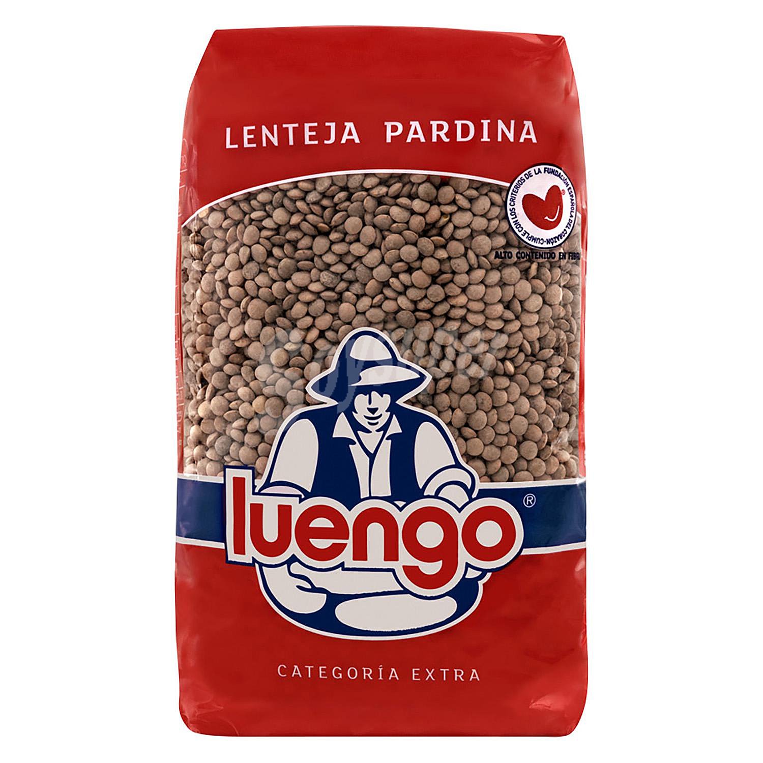 Lenteja pardina categoría extra Luengo