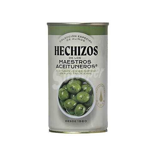 Maestros aceituneros Aceitunas verdes partidas maestros aceotuneros Hechizos