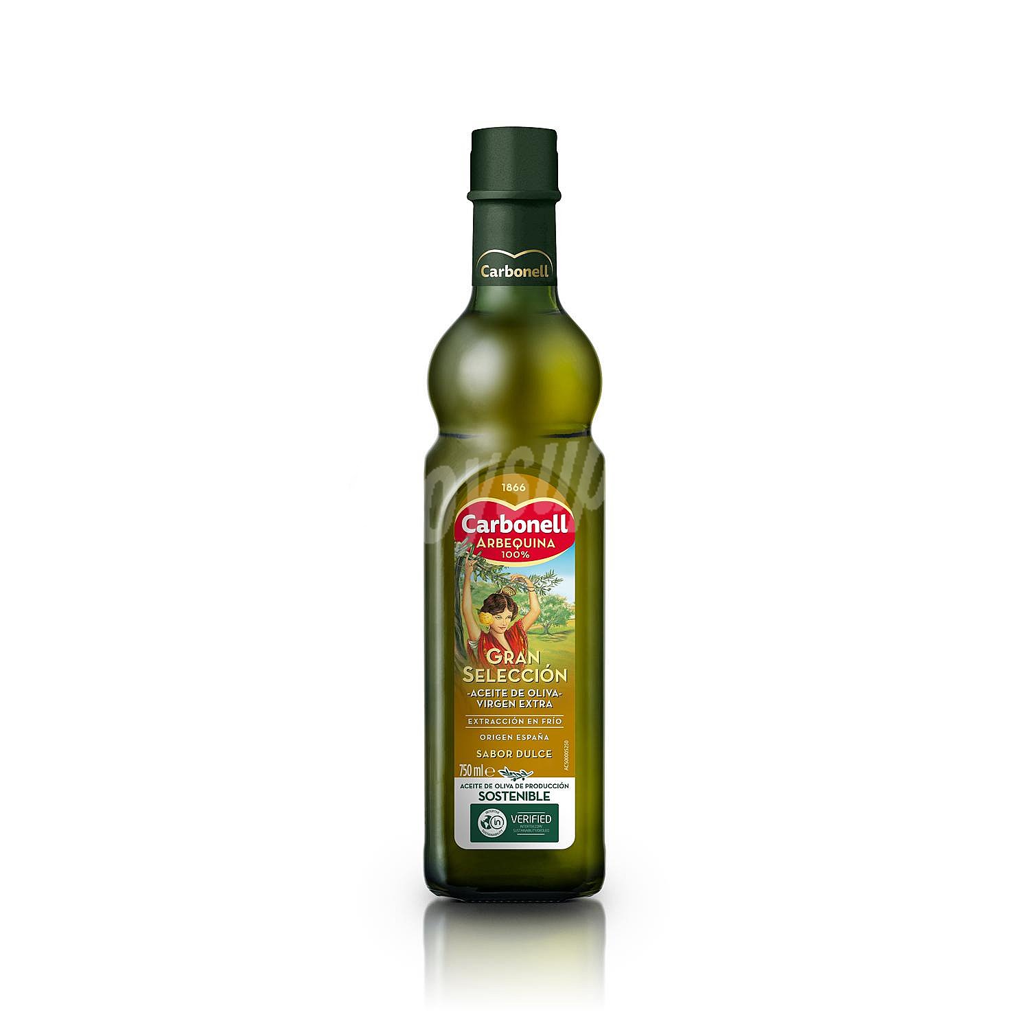 Aceite de oliva virgen extra Arbequina carbonell