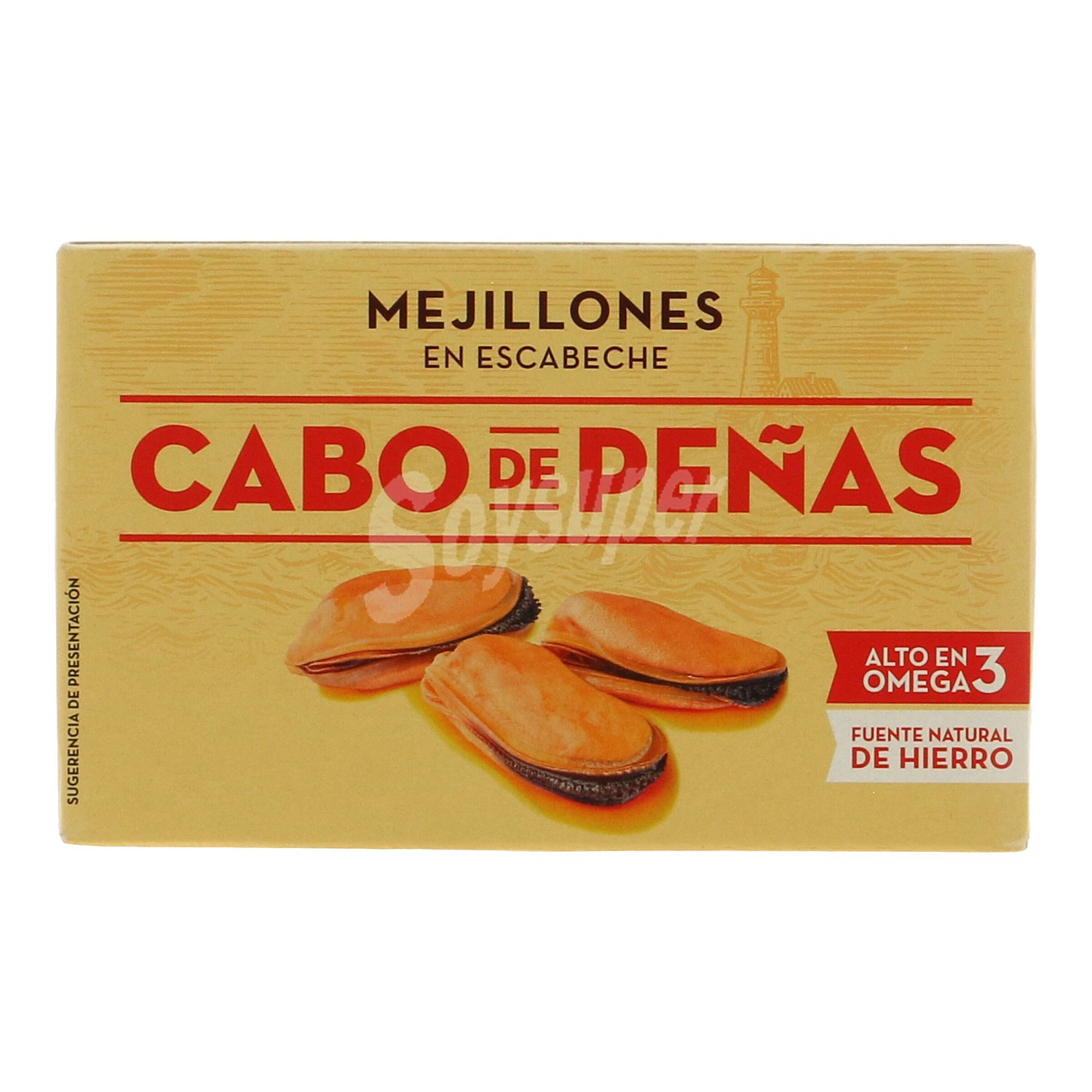 Mejillones en escabeche lata 69 gr