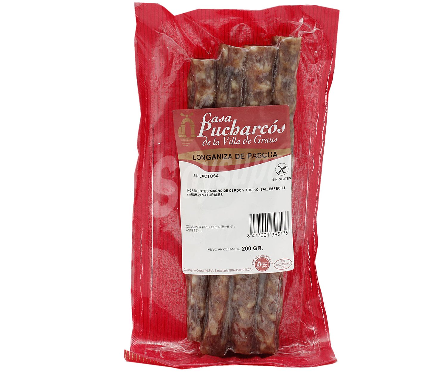 Longaniza de pascua de la Villa de Graus