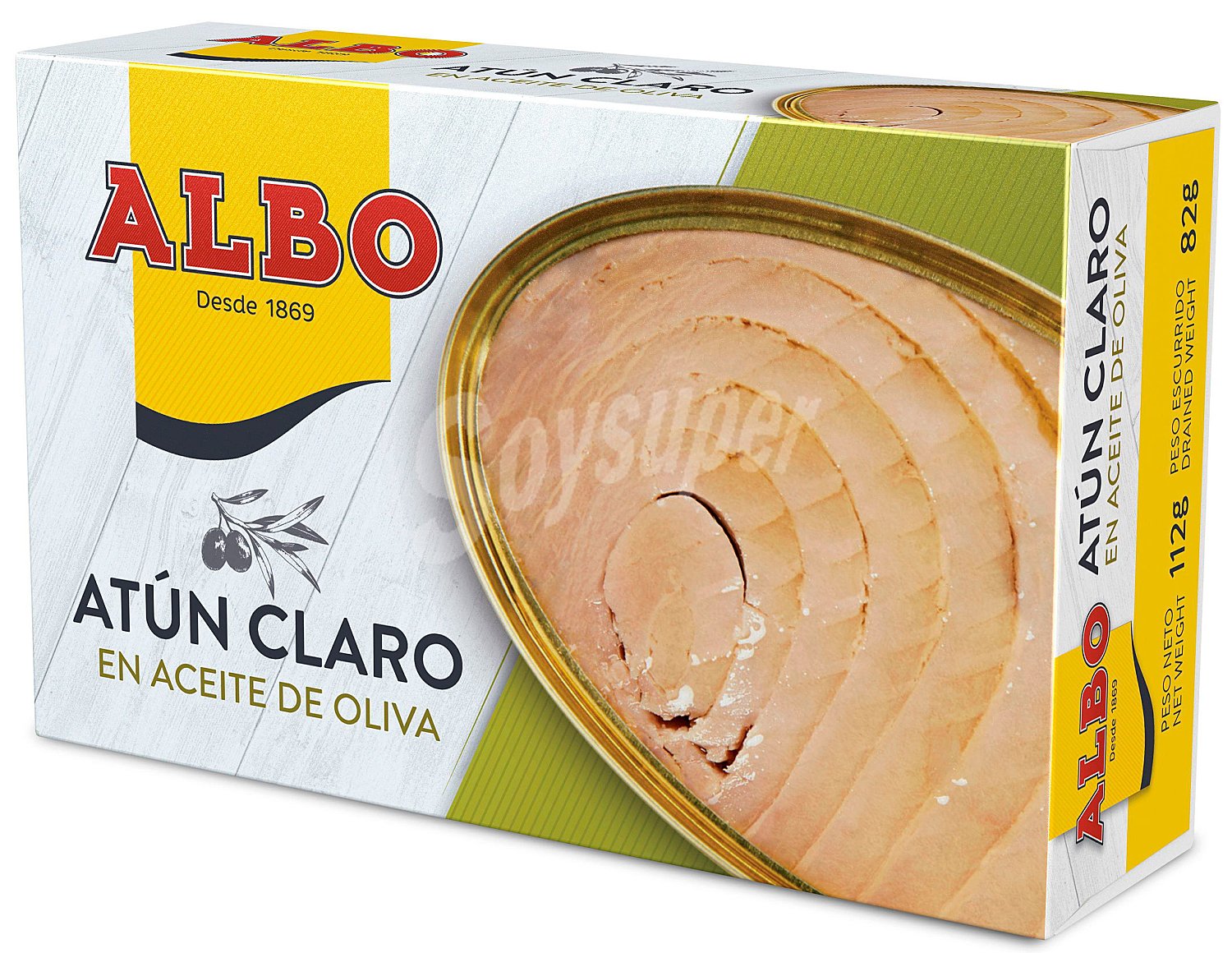 Atún claro en aceite de oliva