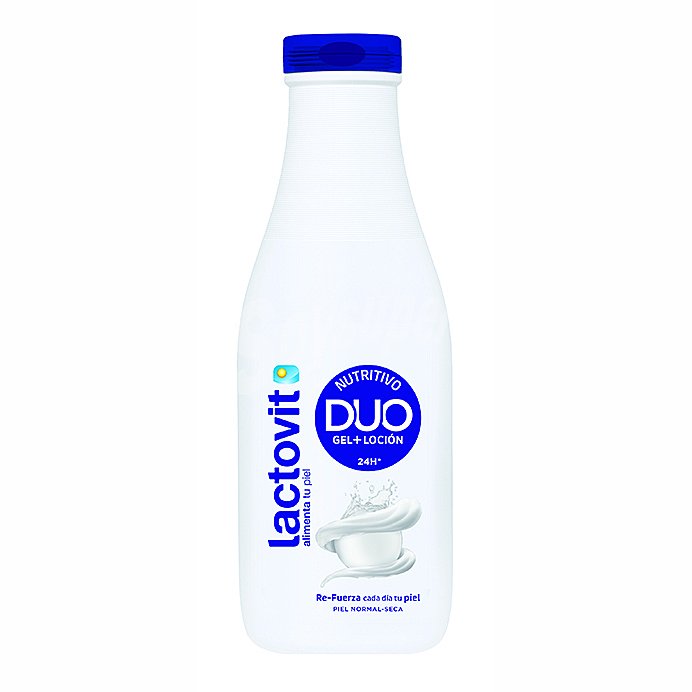 DUO gel de baño + loción nutritivo para piel normal