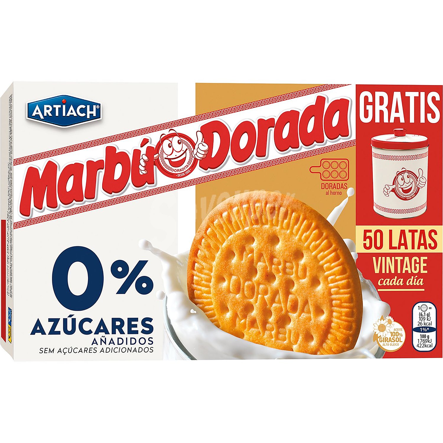 Galletas María dorada