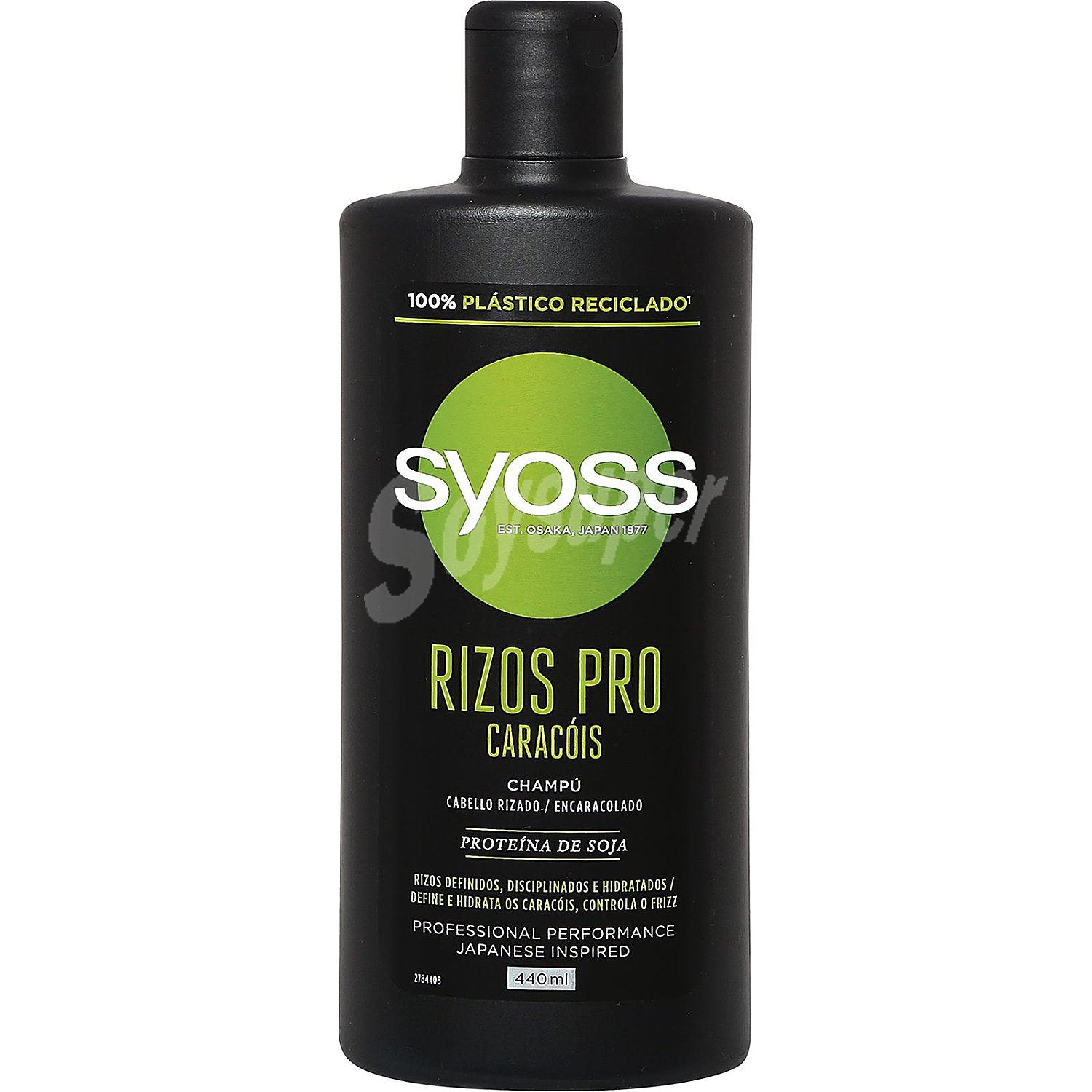 Champú para cabello ondulado o rizado Rizos Pro Syoss