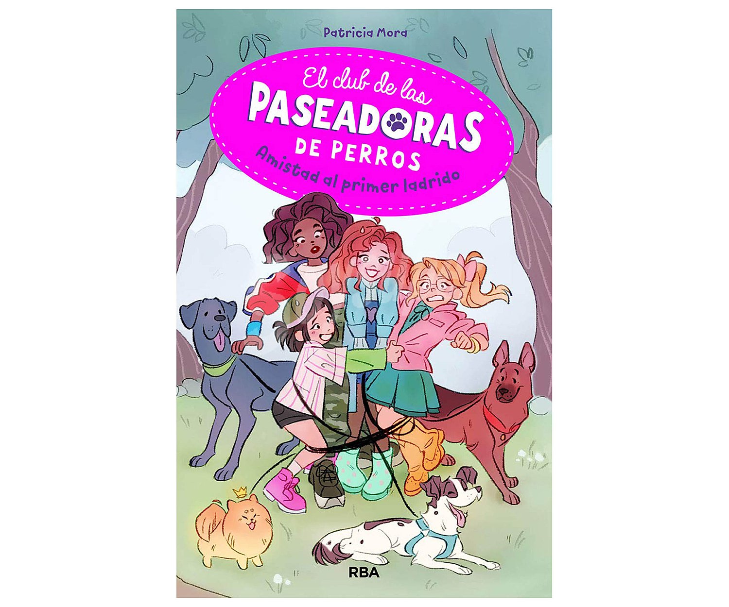 El club de las paseadoras de perros, patricia mora pérez. Género infantil. Editorial Molino.