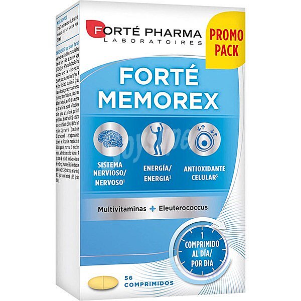 Forté Memorex optimiza la memoria y la concentración