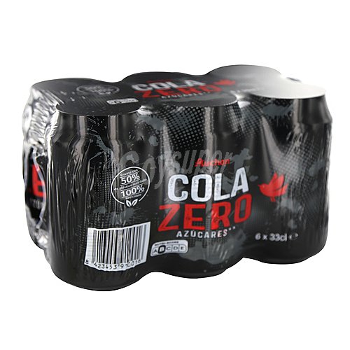 Producto alcampo Refresco de cola Zero sin azúcar producto alcampo