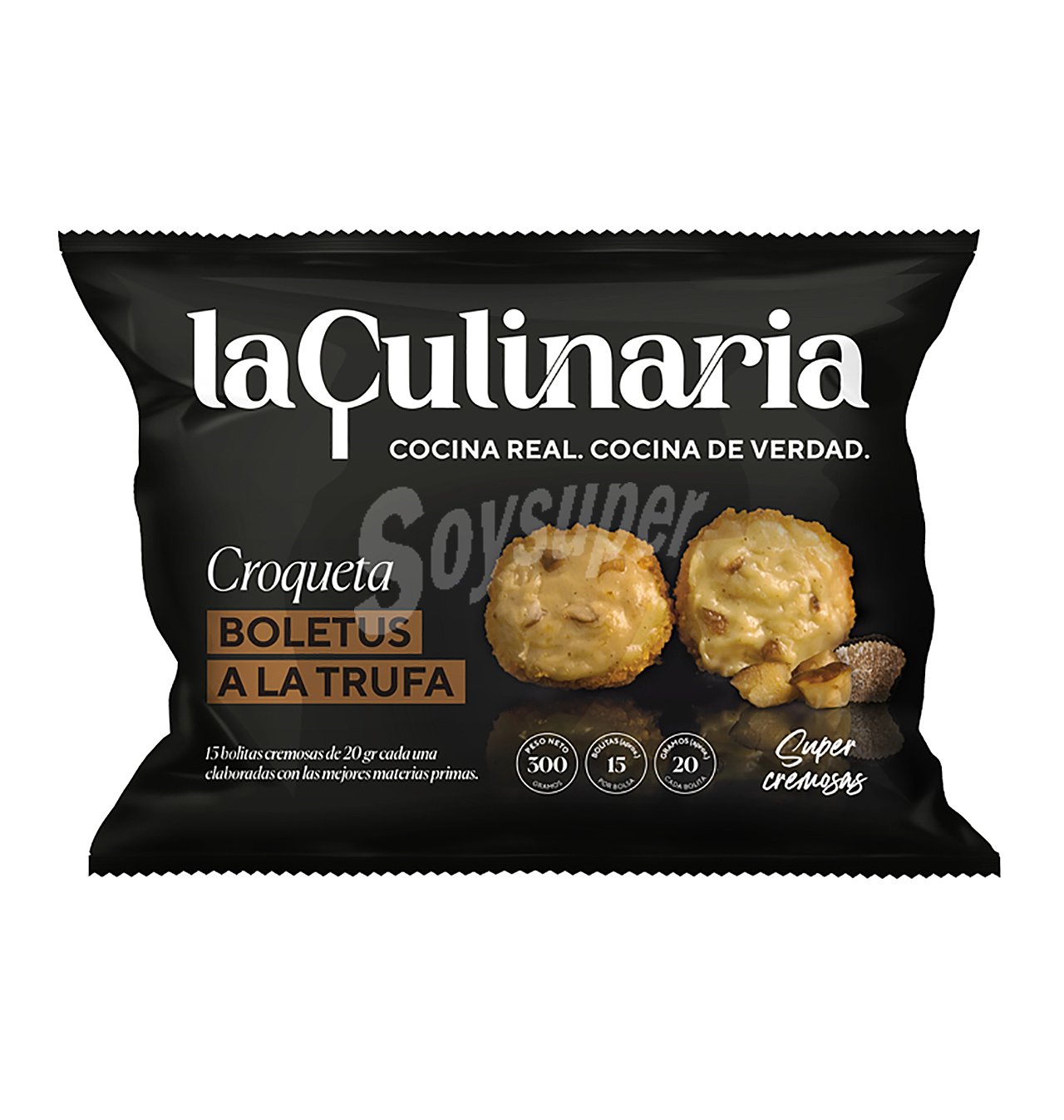 Croqueta culinaria trufa