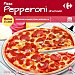 Pizza de peperoni ahumado Carrefour