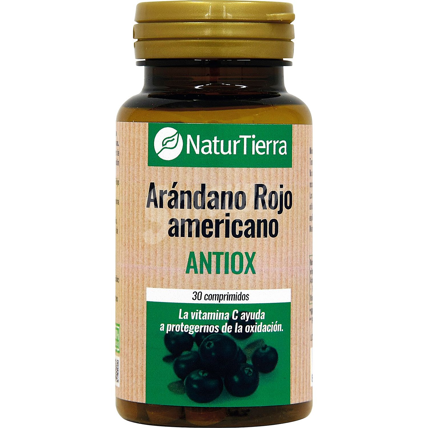 Arándano rojo americano antioxidante ápsulas