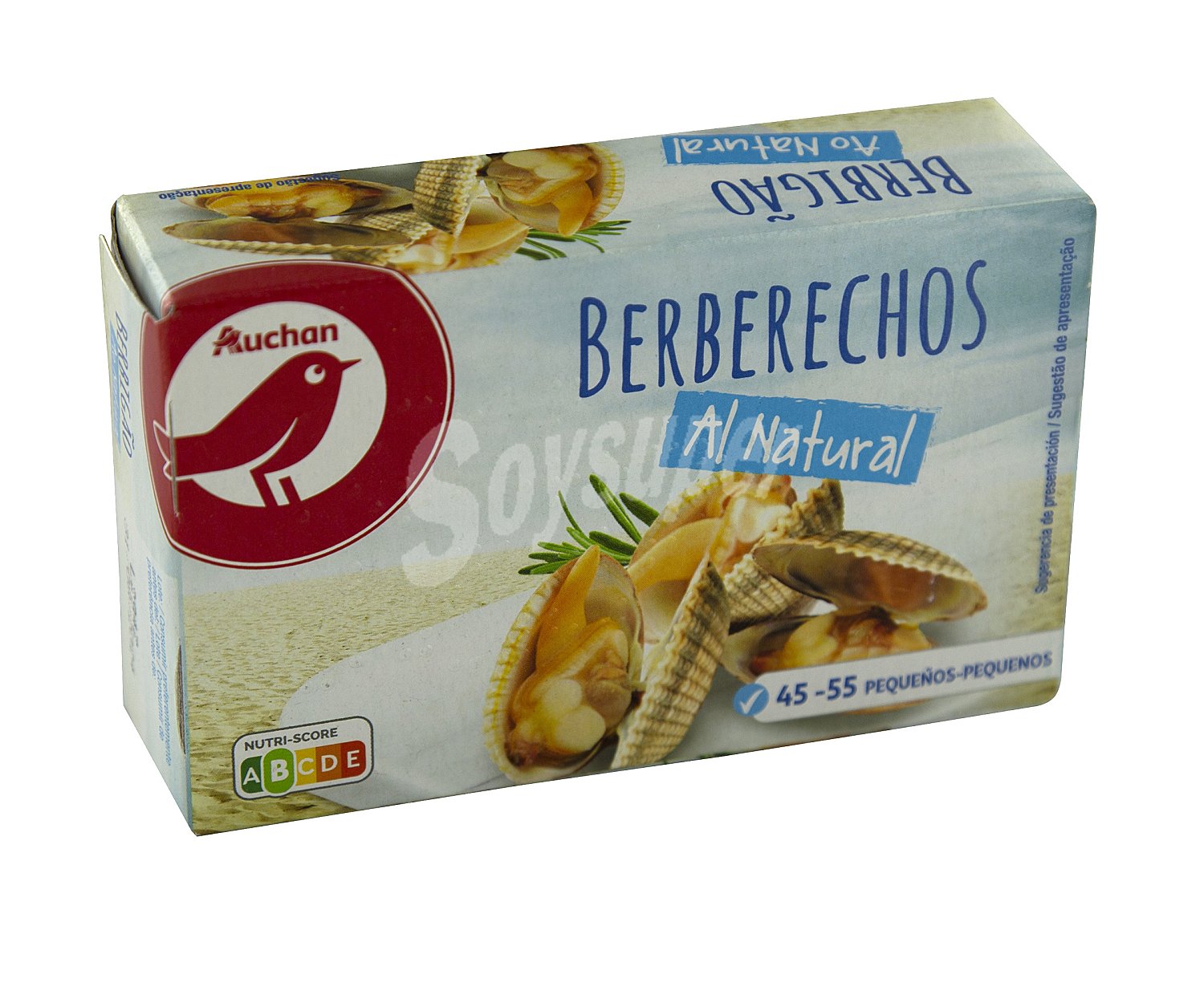 Berberechos pequeños al natura 45/55 L