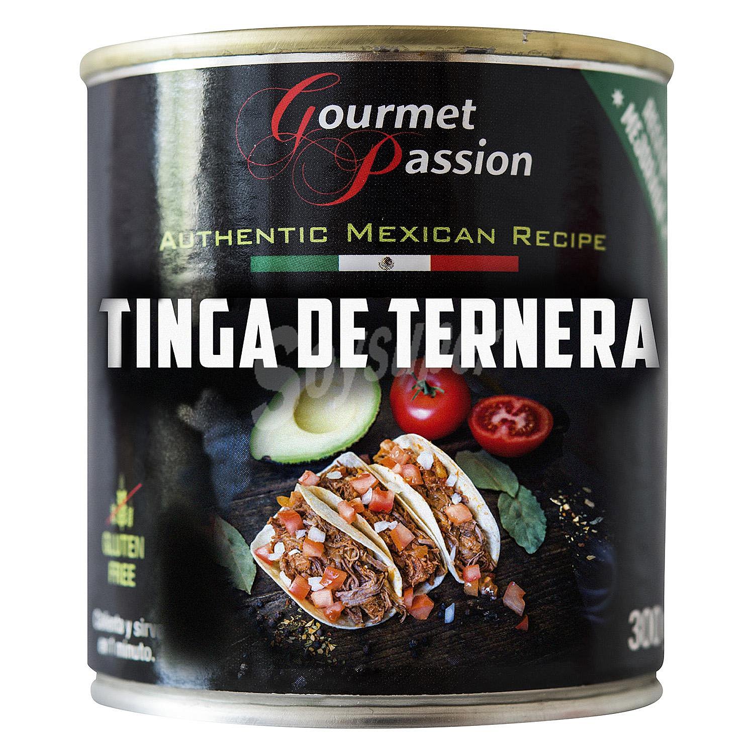 Tinga de ternera Gourmet Passion