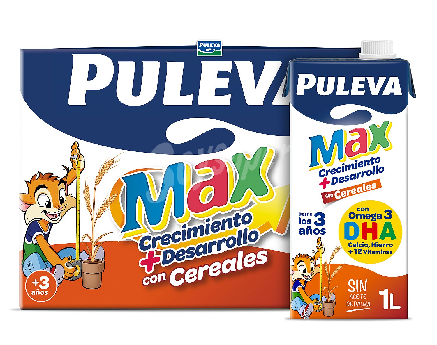 Leche de crecimiento y desarrollo con cereales