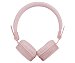 Auriculares Bluetooth tipo diadema con micrófono, autonomía 8 horas, color rosa Q1513