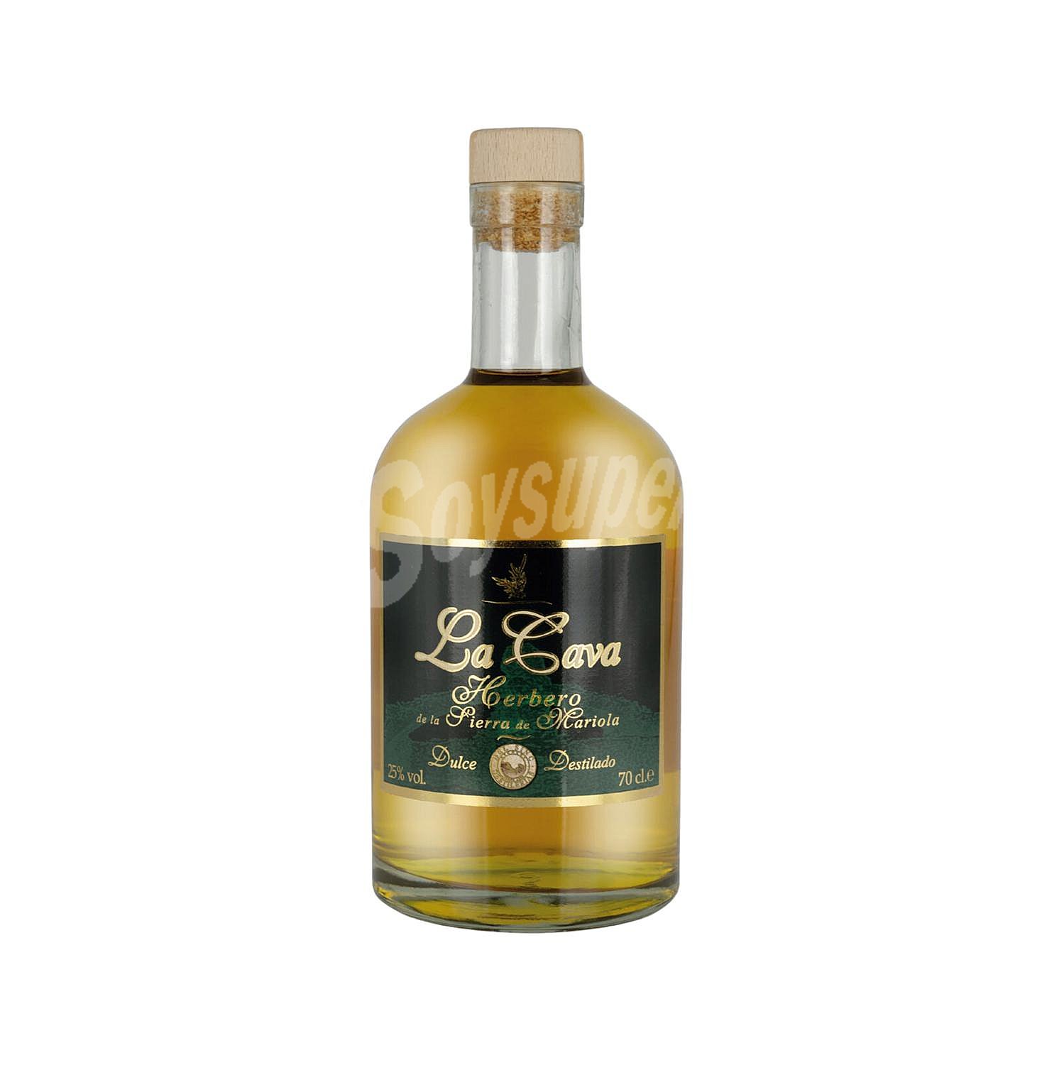 Licor de hierbas La Cava