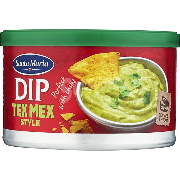 Salsa de guacamole tex mex ideal para los chips