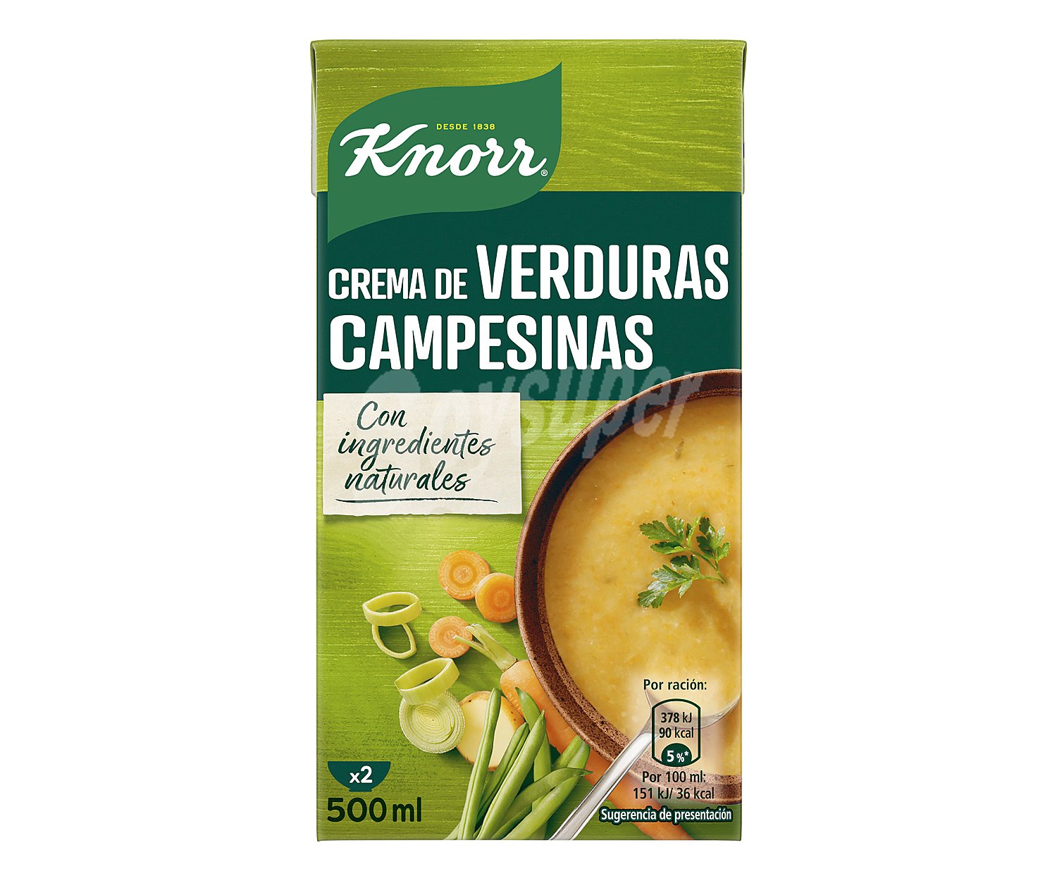 Knorr Crema de verduras campesinas knorr