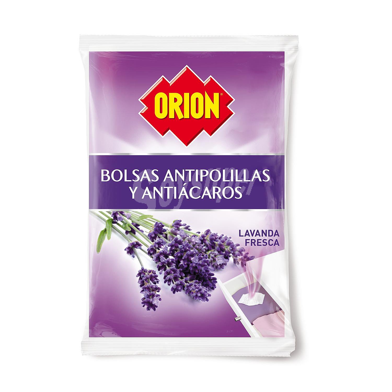 Bolsas antipolillas aroma lavanda fresca