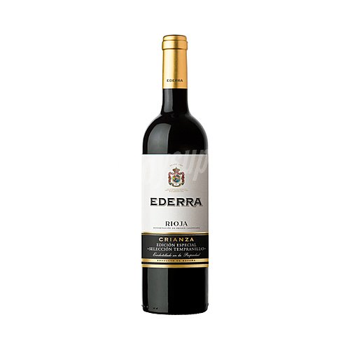 Ederra Vino tinto crianza con D.O. Ca. Rioja