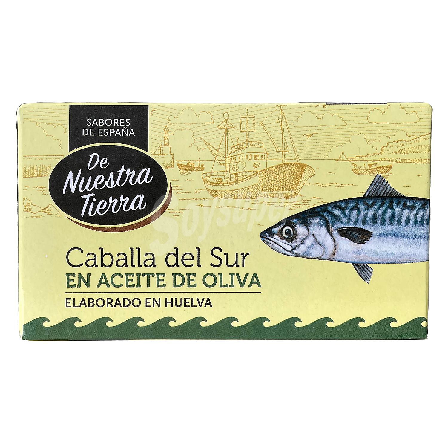 Caballa del sur en aceite de oliva De Nuestra Tierra