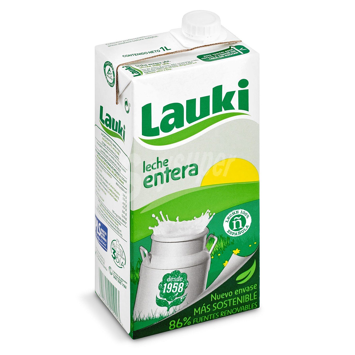 Leche entera Lauki