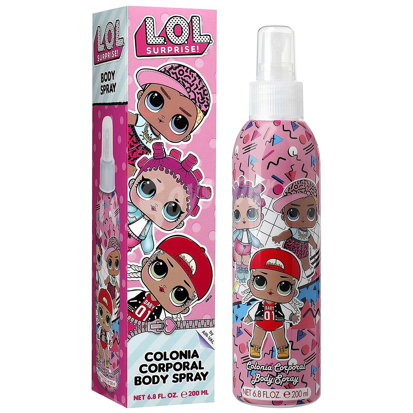 Colonia fresca infantil con vaporizador en spray