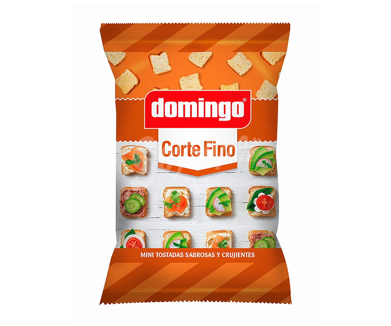 Tostadas mini, corte fino