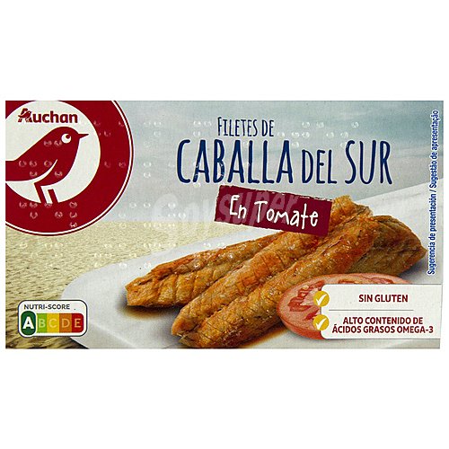 Producto alcampo Caballa del sur en tomate en filetes producto alcampo