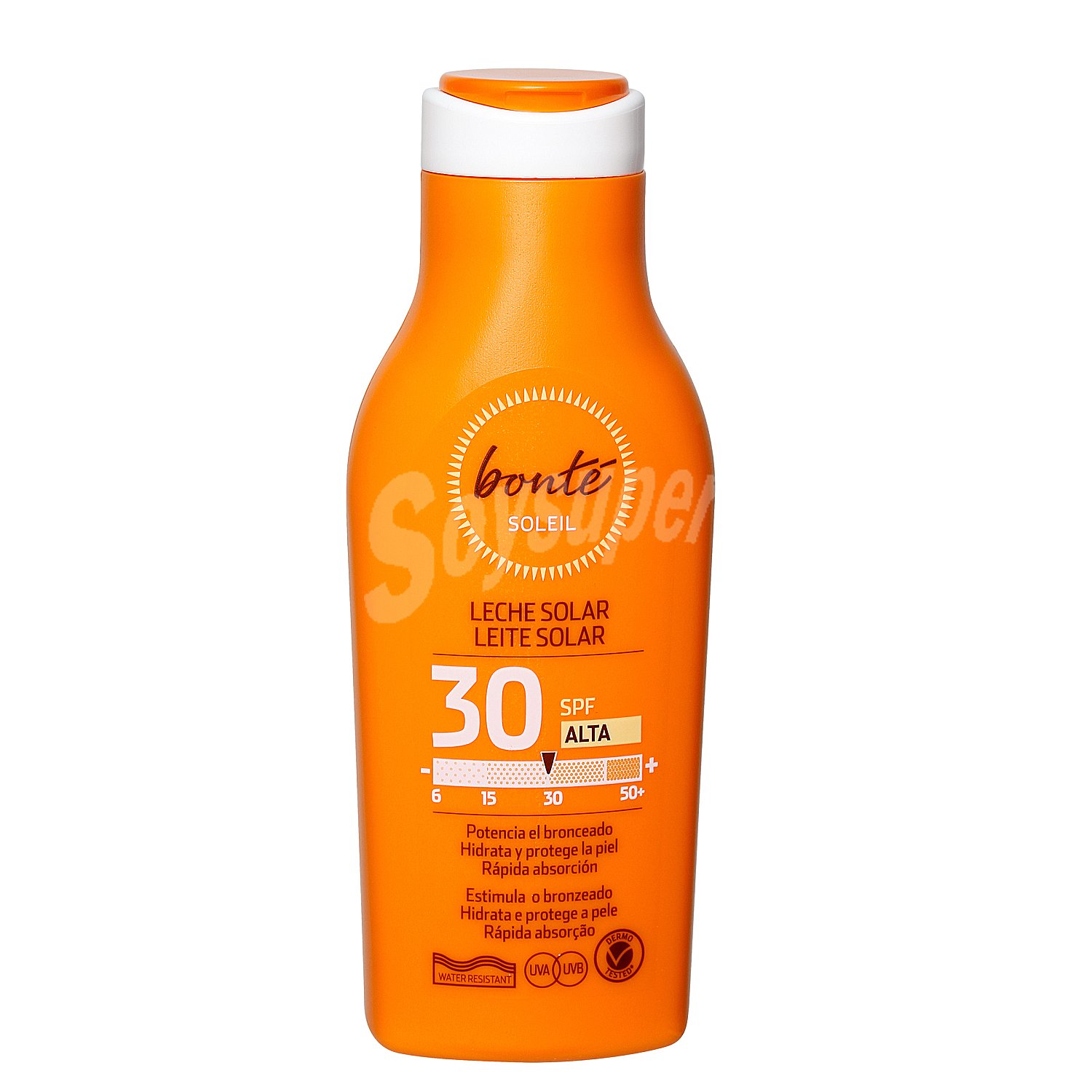 Leche solar spf