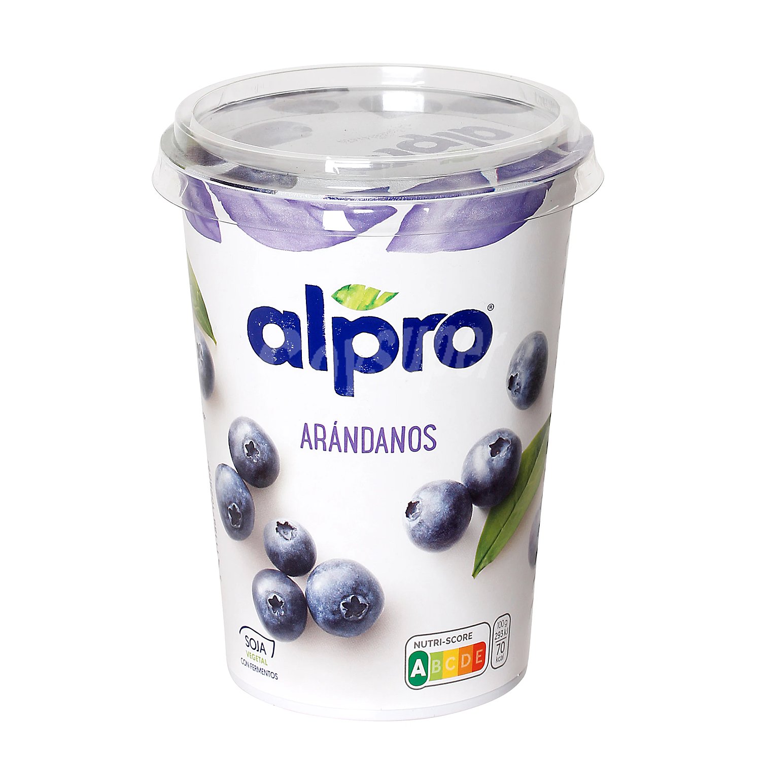 Yogur de soja con arándanos Alpro