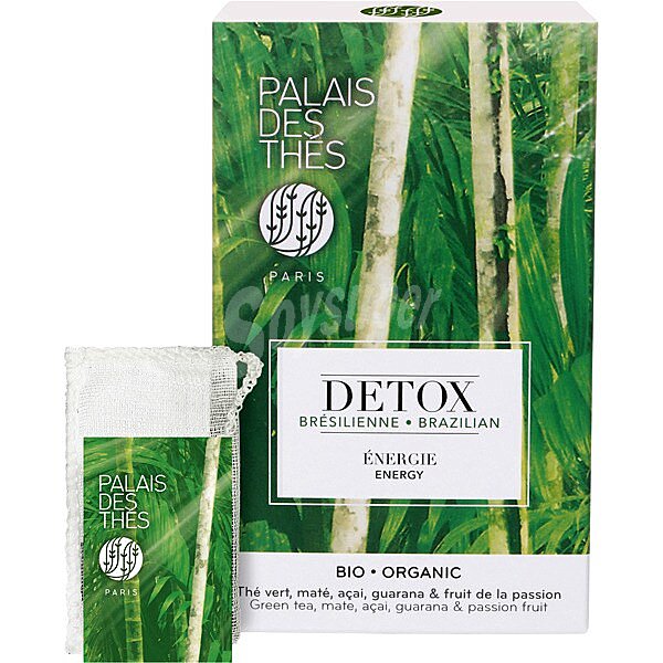 Té verde perfumado Detox Brazilian ecológico