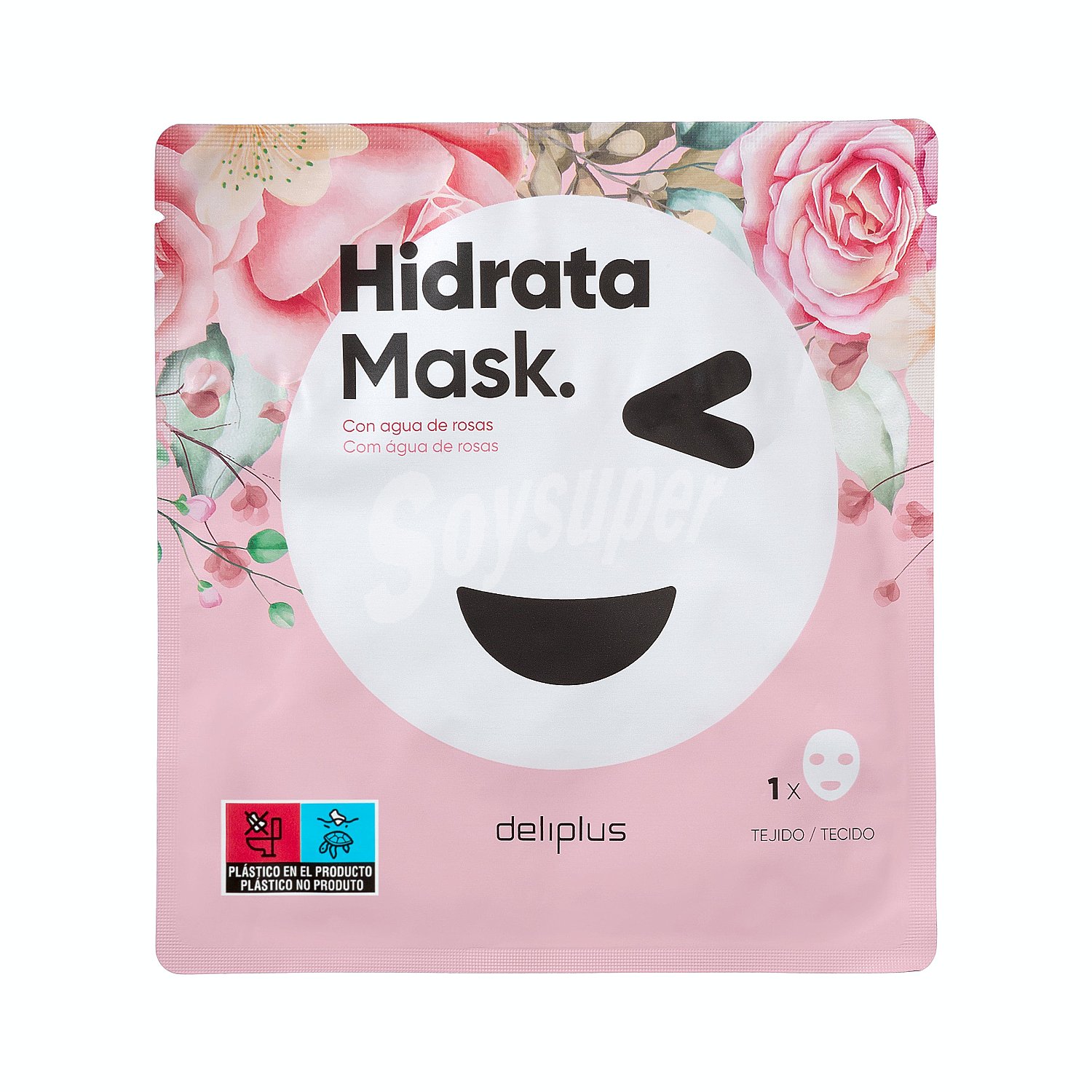 Mascarilla facial tejido hidratante