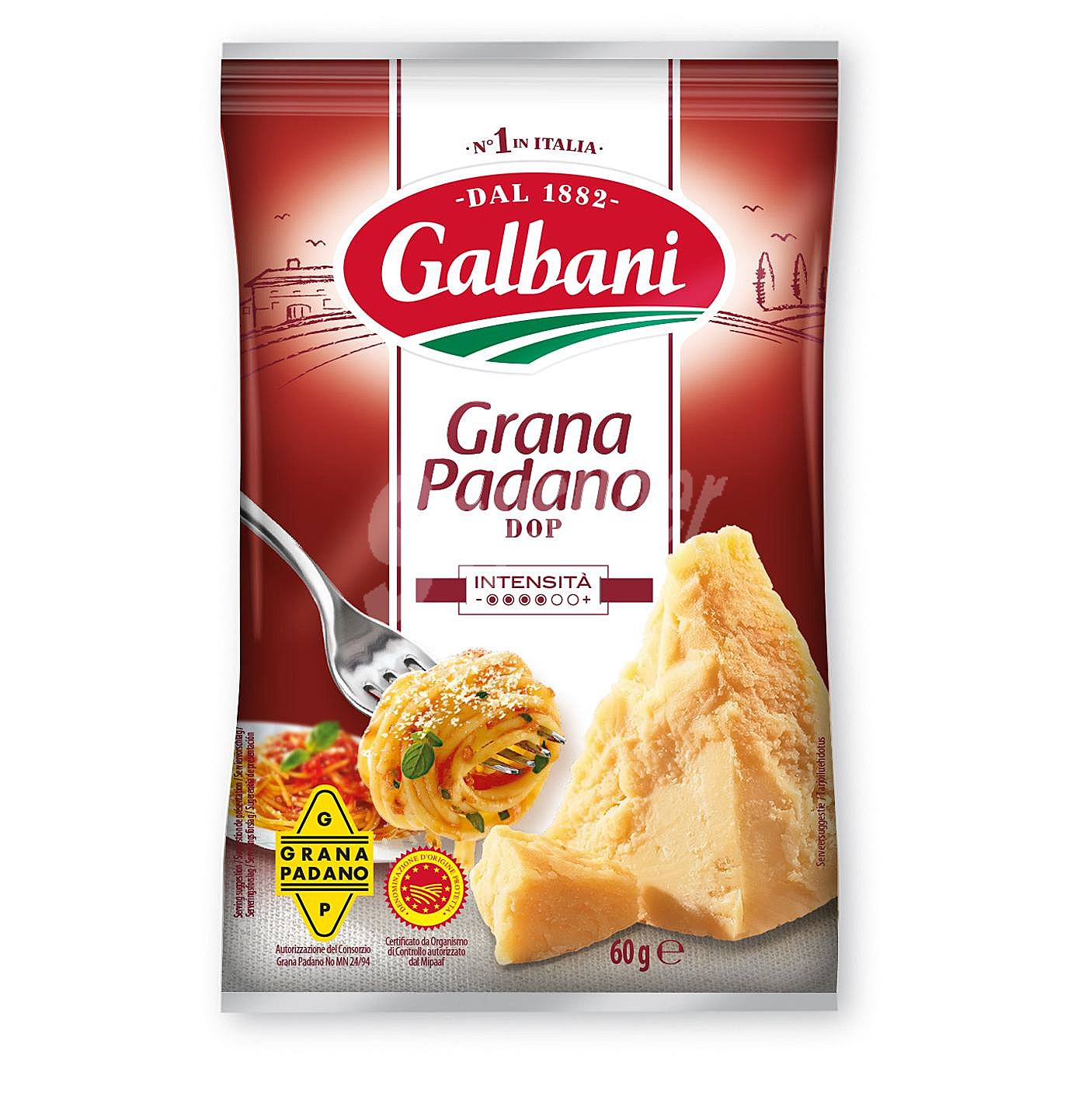 Queso rallado galbani grana padano