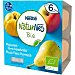 Tarrina de manzana-pera-membrillo bio nestlé, pack 4x90 G