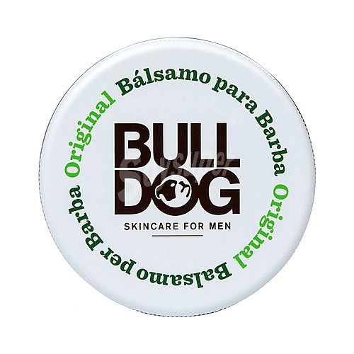 Bulldog Bálsamo para barba con aloe vera, camelina y té verde, de origen natural bulldog