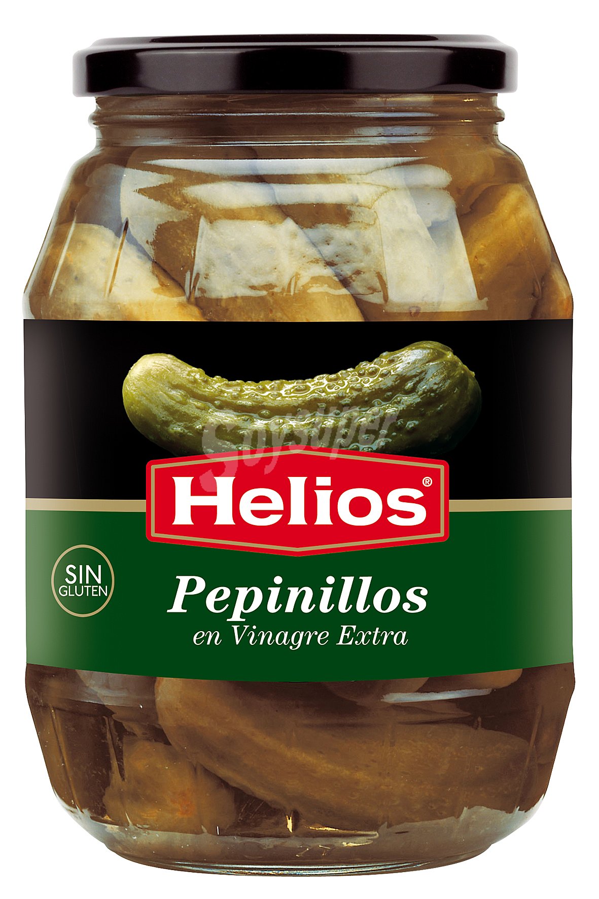 Pepinillos en vinagre extra Helios