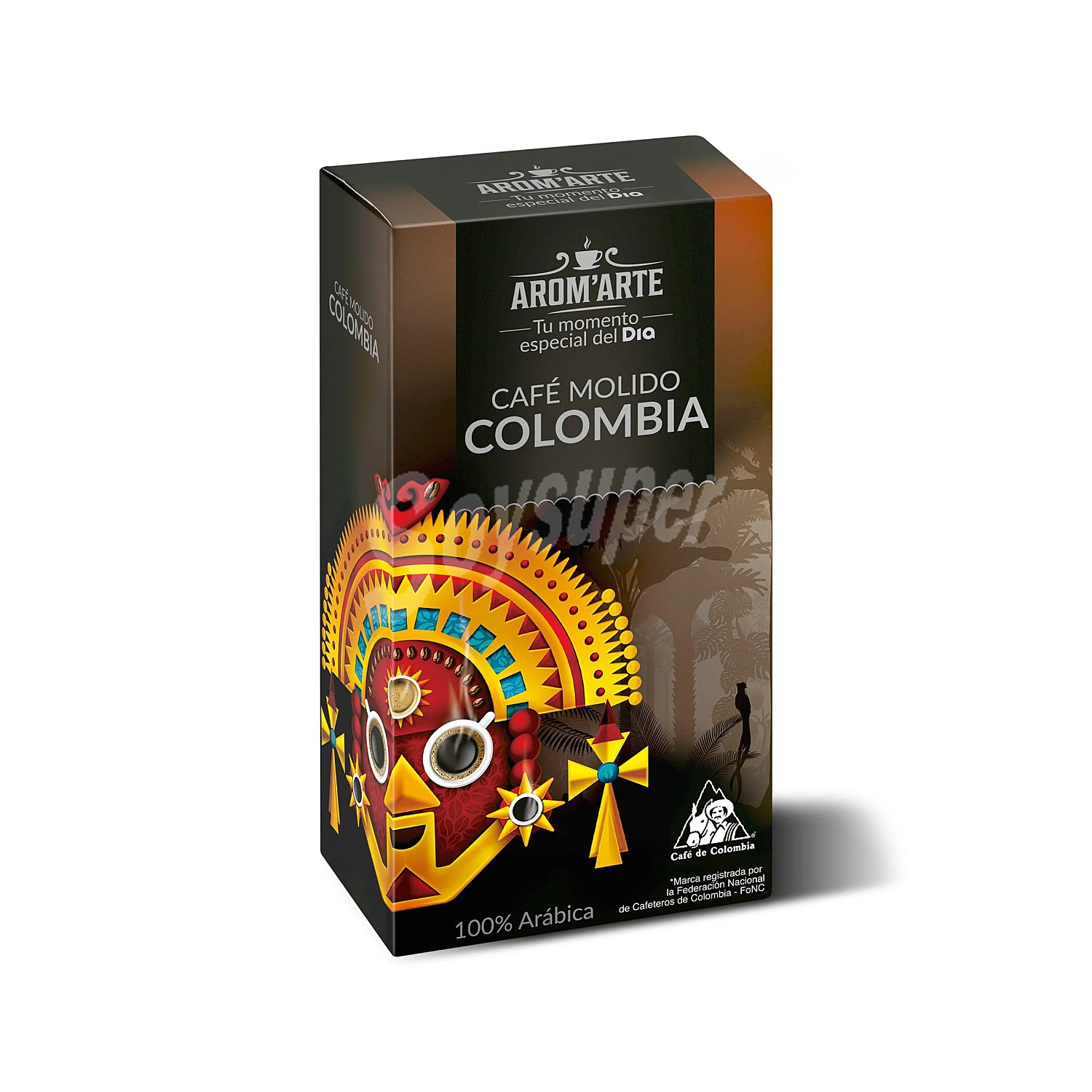 Café molido natural Colombia Arom'arte