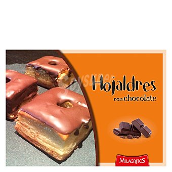 Hojaldres con chocolate Milagritos