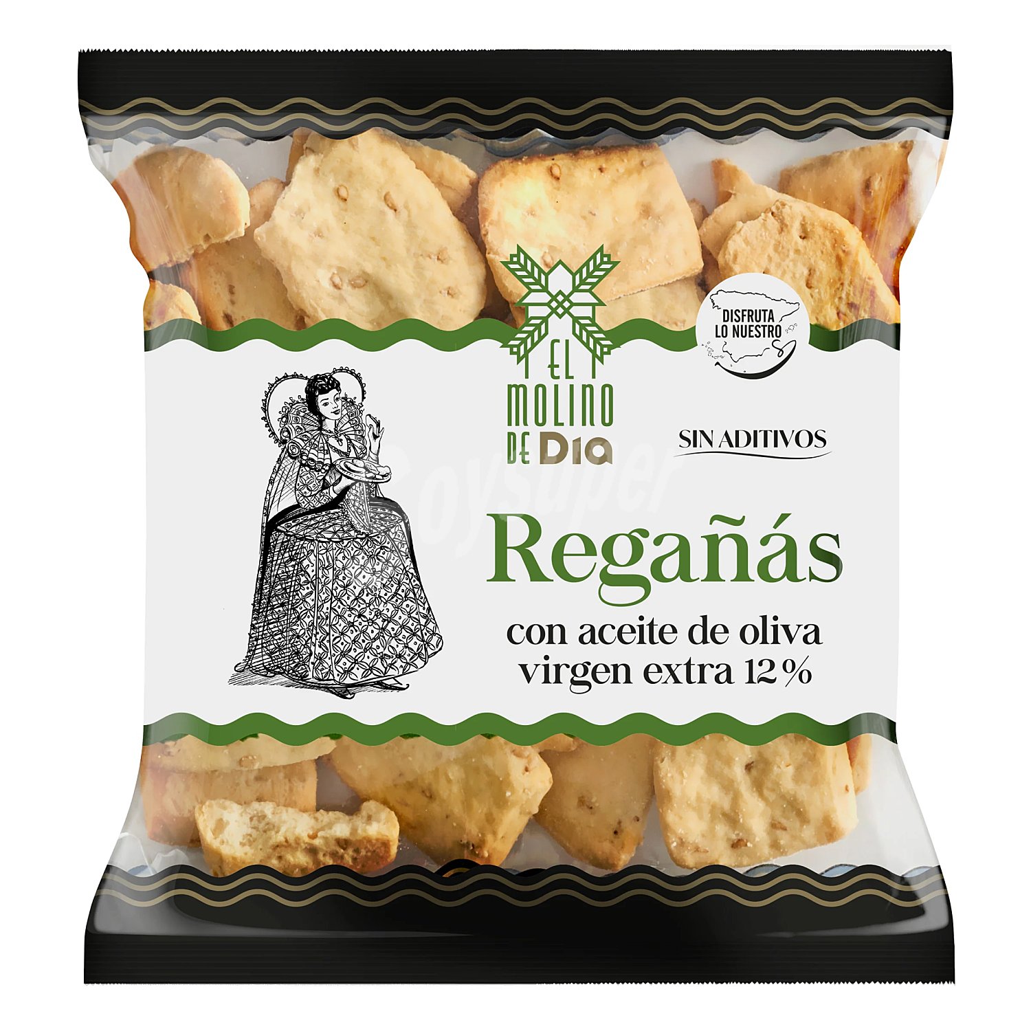 Regañás con aceite de oliva virgen extra El molino de Dia